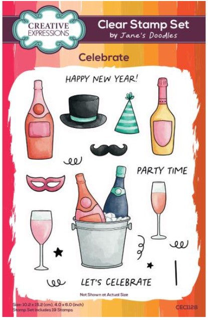 Celebrate Clear Stamp Set