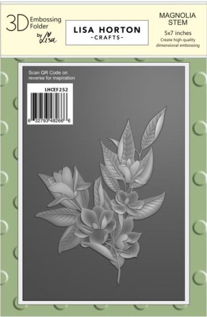 Magnolia Stem Embossing Folder