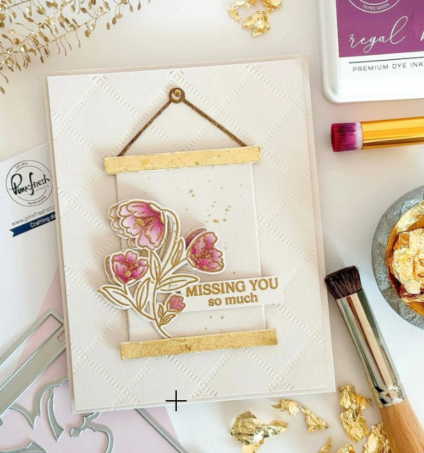 Framed Art Stamp, Die, Stencil Bundle