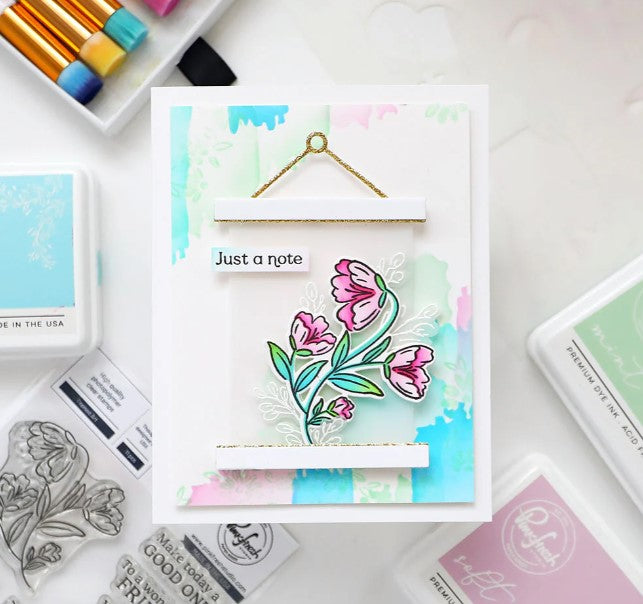 Framed Art Stamp, Die, Stencil Bundle