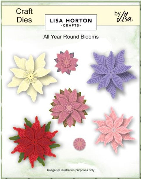All Year Round Blooms Metal Dies