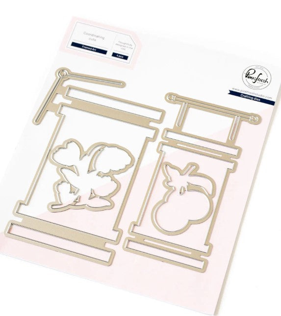 Framed Art Stamp, Die, Stencil Bundle