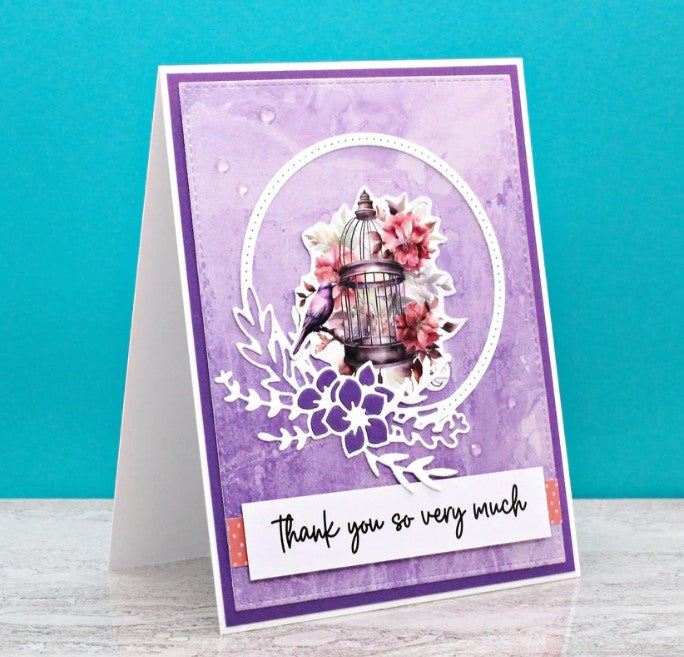 Botanical Memories Embossed Die Cuts