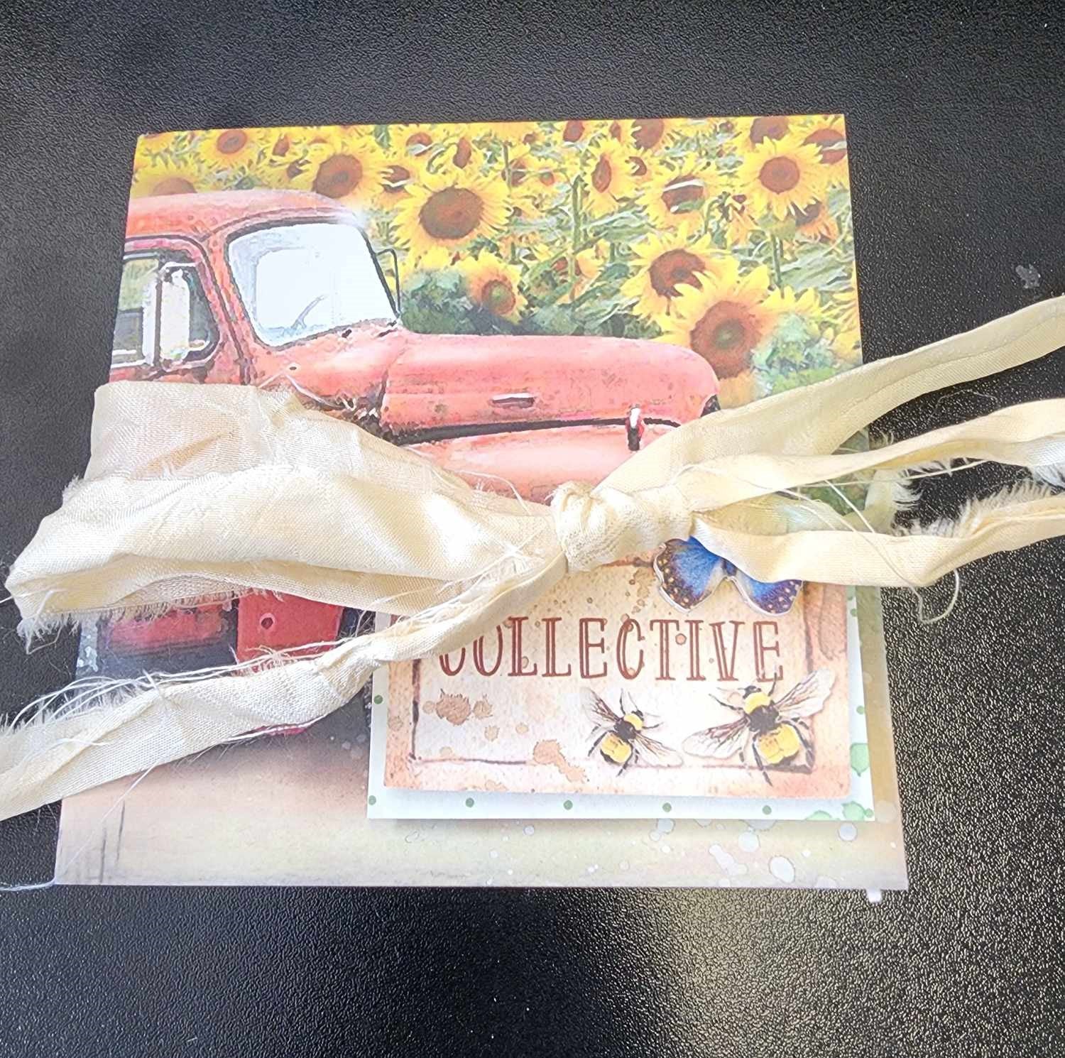 Sunflower Art Pop Card Kit