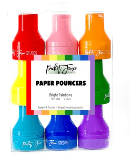 Rainbow Paper Pouncers