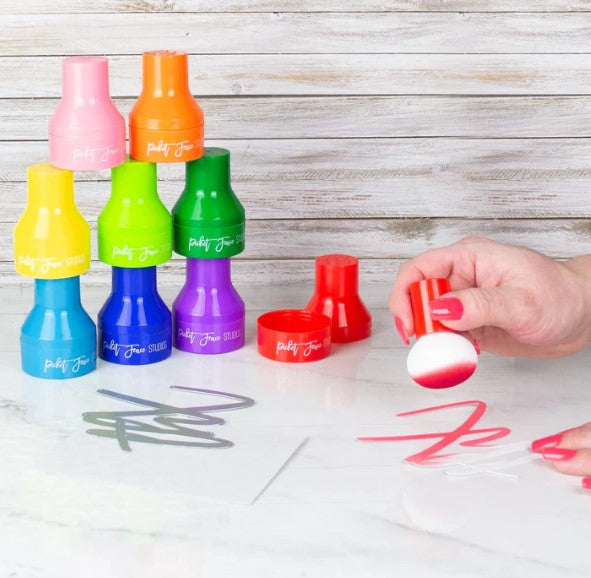 Rainbow Paper Pouncers