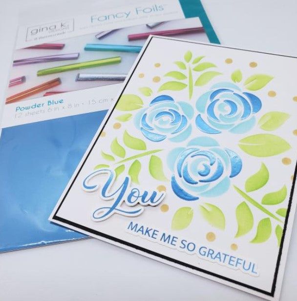 Powder Blue Foil