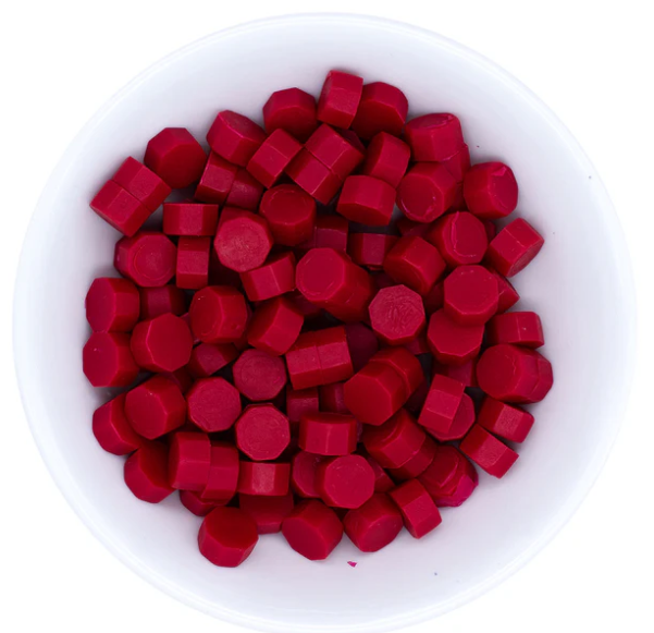 Red Wax Beads