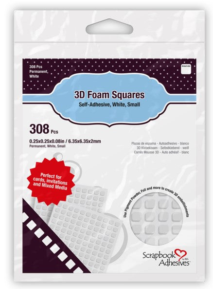 Small 3D Foam Squares