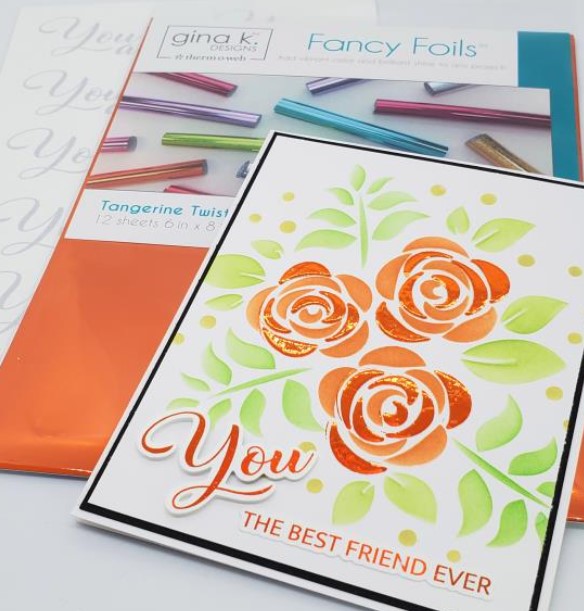 Tangerine Twist Foil