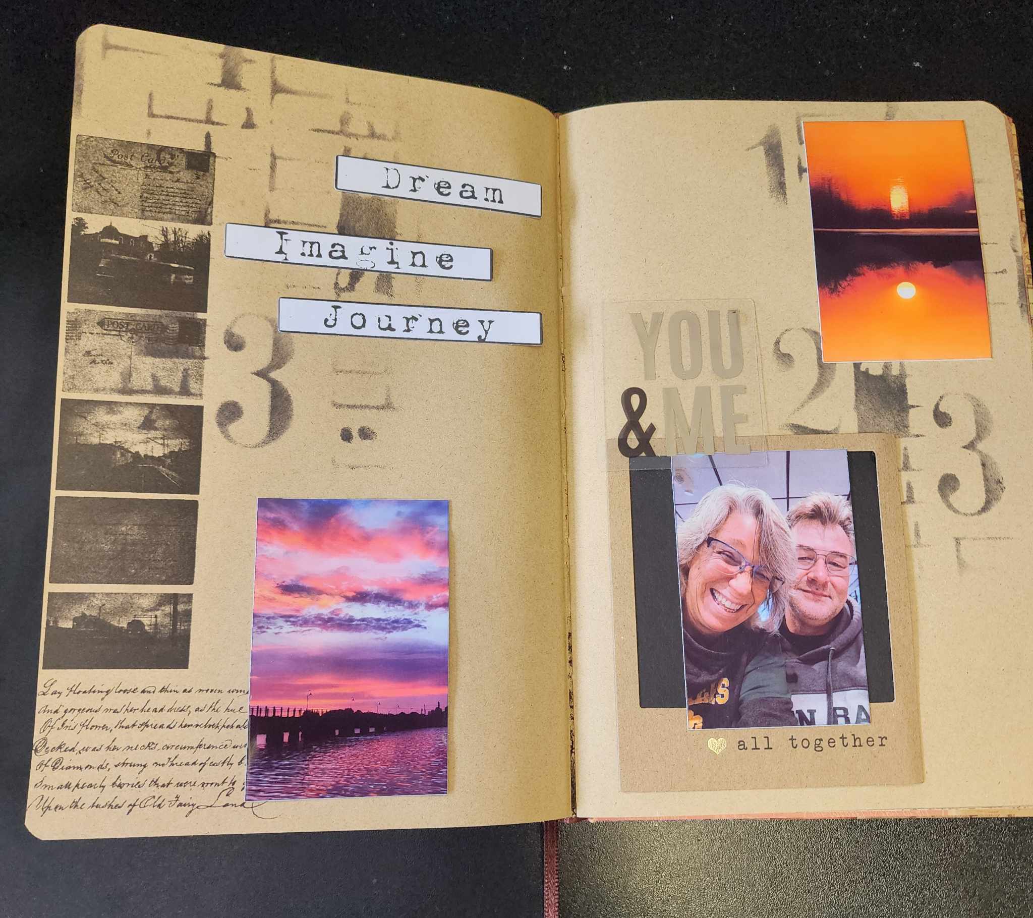 Vintage Travel Journal