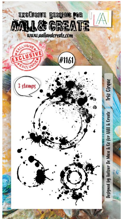 Trio Cirque Stamp