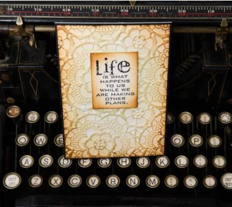 Lace Tim Holtz Vault 3D Embossing Folder