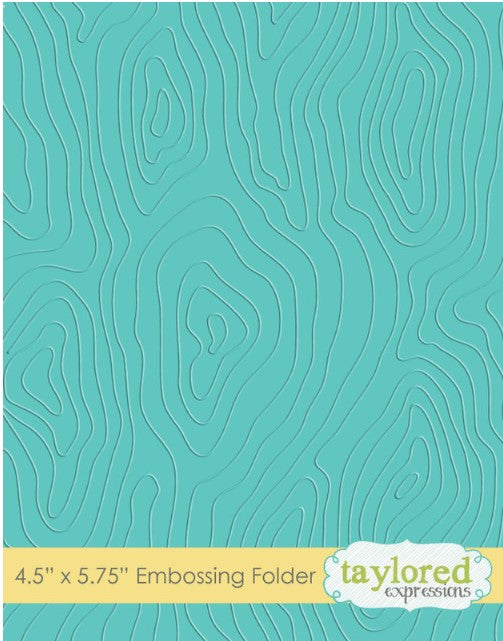 Woodgrain Embossing Folder
